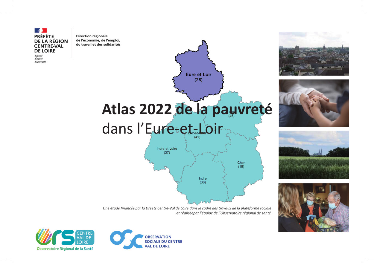 Couverture Atlas pauvreté - Eure-et-Loir